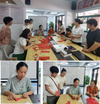 傳統剪紙賦能社區(qū) 坂田街道四季花城助力居民技能增收與勞務派遣服務